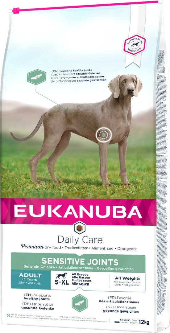 Eukanuba Daily Care Adult Medium Sensitive Joints 12 Kg 2 Eukanuba Daily Care Adult Medium Sensitive Joints 12 Kg - Afbeelding 2