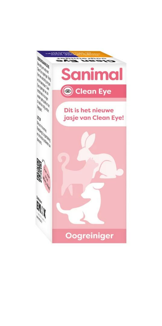 Sanimal Clean Eye Oogreiniger 30 Ml 1 Sanimal Clean Eye Oogreiniger 30 Ml