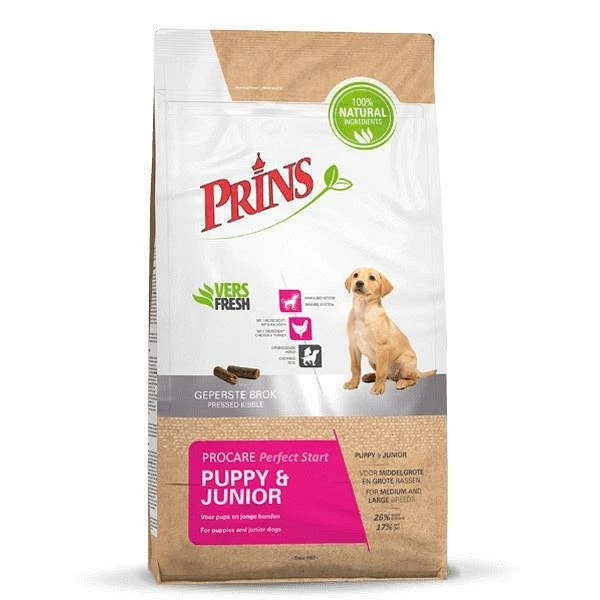 Prins Hondenvoer ProCare Puppy & Junior Perfect Start 20 Kg 1 Prins Hondenvoer ProCare Puppy & Junior Perfect Start 20 Kg