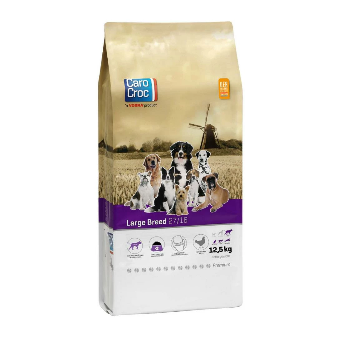 CaroCroc Hondenvoer Large Breed 12,5 Kg 1 CaroCroc Hondenvoer Large Breed 12,5 Kg