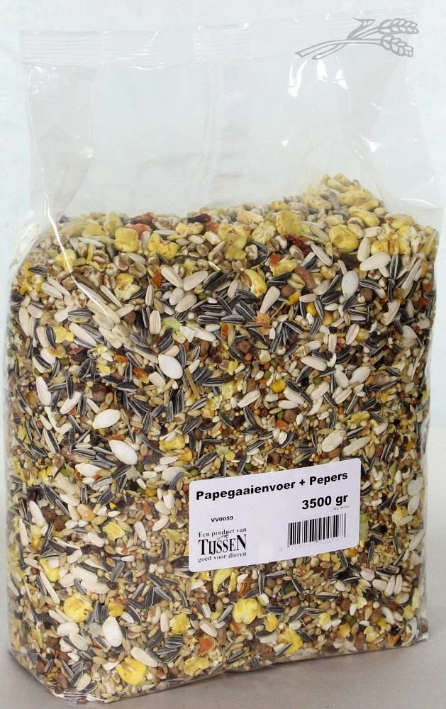 Papegaaivoer Met Pepers 3,5 Kg 1 Papegaaivoer Met Pepers 3,5 Kg