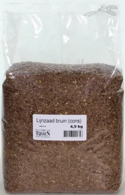 Lijnzaad Bruin 4,5 Kg 5 Lijnzaad Bruin 4,5 Kg -Exporteren AvoDierenRuiter winkel 8715207901358 1