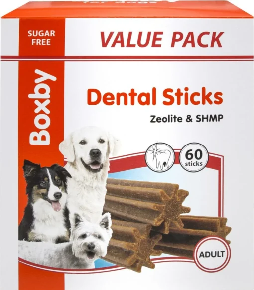 Proline Boxby Dental Sticks Medium 60 St -Exporteren AvoDierenRuiter winkel 8716793904211 a