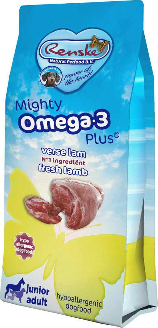 Renske Hondenvoer Mighty Omega Plus (MOP) Lam 3 Kg 1 Renske Hondenvoer Mighty Omega Plus (MOP) Lam 3 Kg