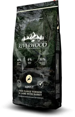 Riverwood Hondenvoer Adult Venison & Lamb 12 Kg