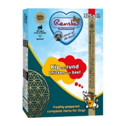 Renske Vers Hondenvoer Kip Met Rund 375 Gr