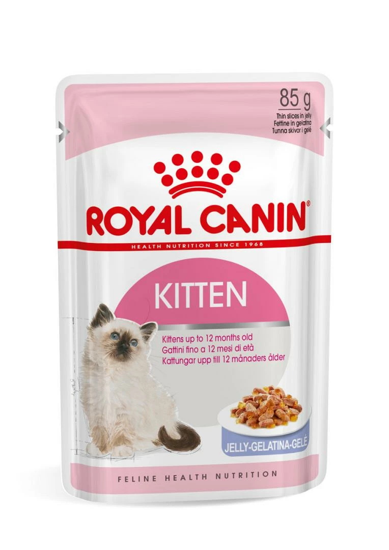 Royal Canin Kattenvoer Kitten In Jelly 12 X 85 Gr 2 Royal Canin Kattenvoer Kitten In Jelly 12 X 85 Gr - Afbeelding 2