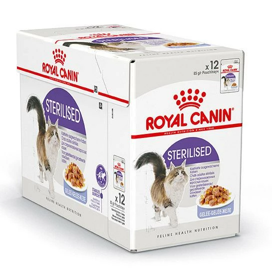 Royal Canin Kattenvoer Sterilised In Jelly 12 X 85 Gr 1 Royal Canin Kattenvoer Sterilised In Jelly 12 X 85 Gr