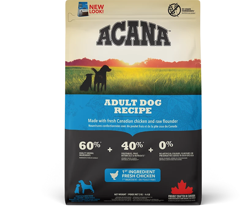 Acana Dog Hondenvoer Adult Recipe 2 Kg 2 Acana Dog Hondenvoer Adult Recipe 2 Kg - Afbeelding 2
