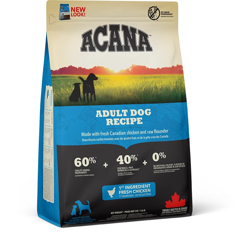 Acana Dog Hondenvoer Adult Recipe 2 Kg 1 Acana Dog Hondenvoer Adult Recipe 2 Kg