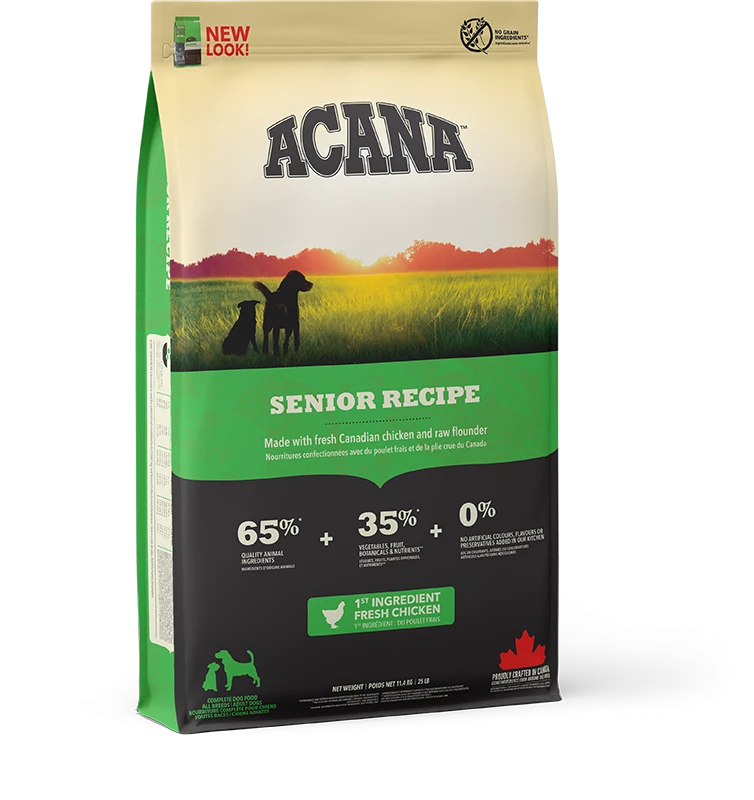 Acana Dog Hondenvoer Senior Recipe 11,4 Kg 1 Acana Dog Hondenvoer Senior Recipe 11,4 Kg