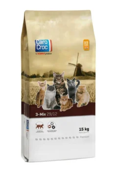 CaroCroc Kattenvoer 3-Mix 15 Kg