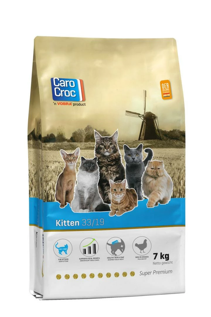 CaroCroc Kattenvoer Kitten 7 Kg 1 CaroCroc Kattenvoer Kitten 7 Kg
