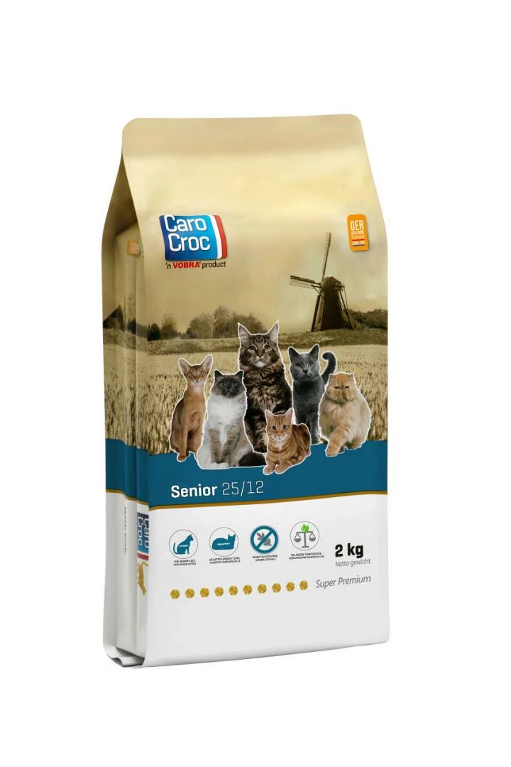 CaroCroc Kattenvoer Senior 2 Kg 1 CaroCroc Kattenvoer Senior 2 Kg