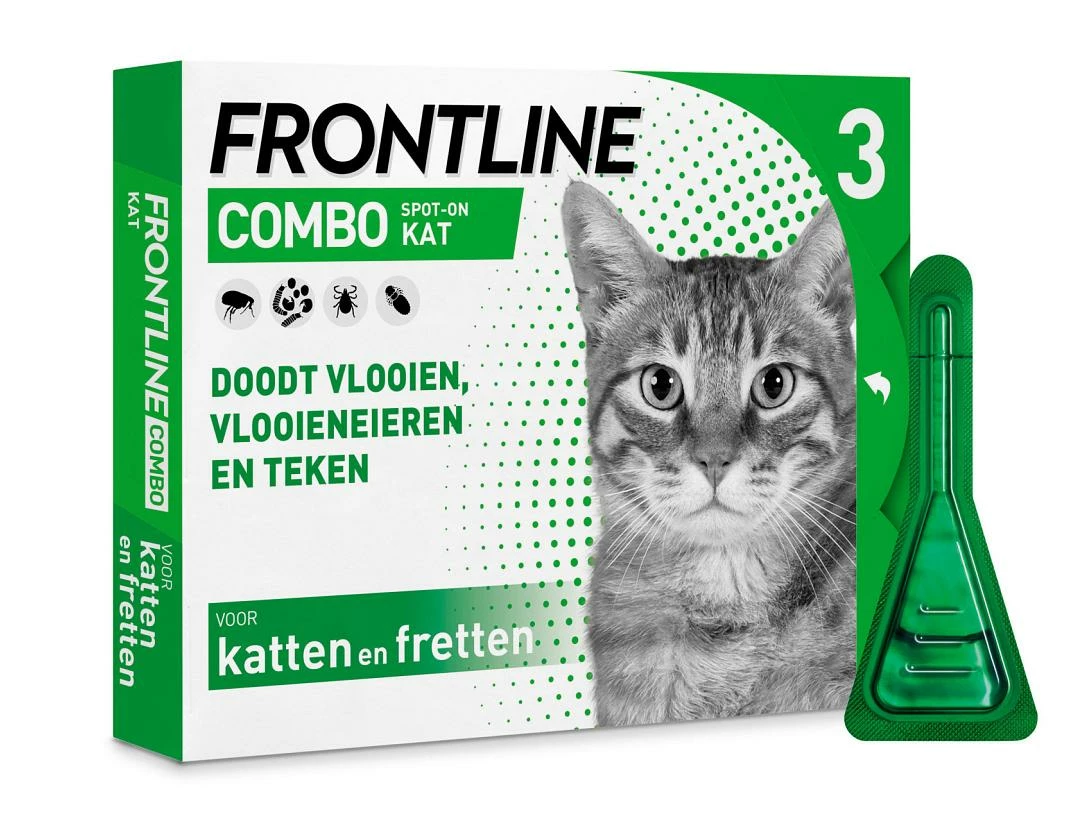 Frontline Combo Kat 3 Pipetten 1 Frontline Combo Kat 3 Pipetten