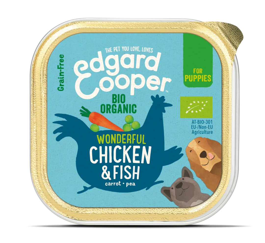 Edgard & Cooper Hondenvoer Puppy Biokip En -vis 100 Gr 1 Edgard & Cooper Hondenvoer Puppy Biokip En -vis 100 Gr