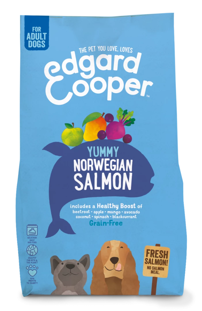 Edgard & Cooper Hondenvoer Adult Noorse Zalm 2,5 Kg 1 Edgard & Cooper Hondenvoer Adult Noorse Zalm 2,5 Kg