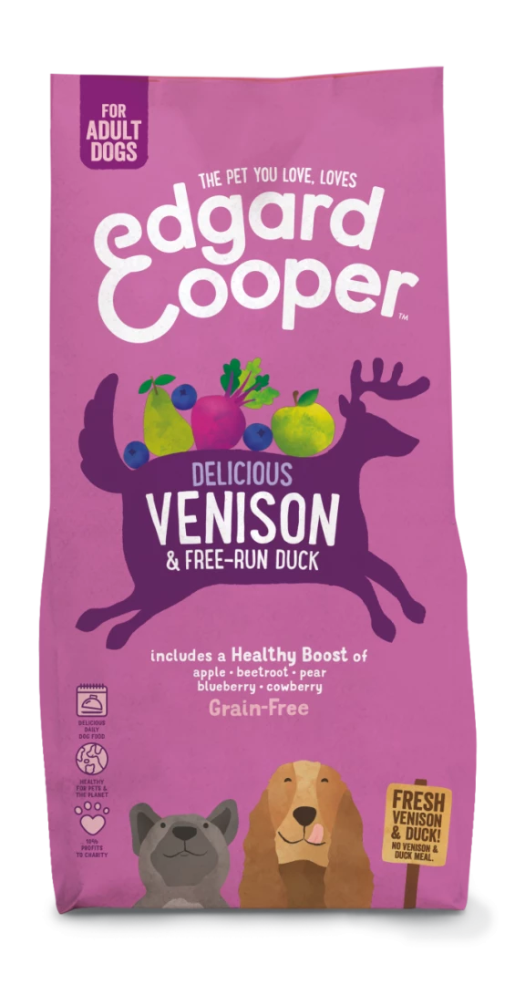 Edgard & Cooper Hondenvoer Adult Hert En Eend 7 Kg 1 Edgard & Cooper Hondenvoer Adult Hert En Eend 7 Kg