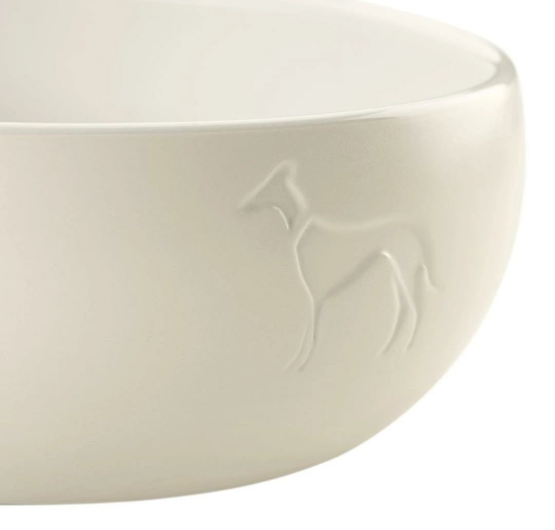 Hunter Voerbak Lund Wit 2 Hunter Voerbak Lund Wit - Afbeelding 2