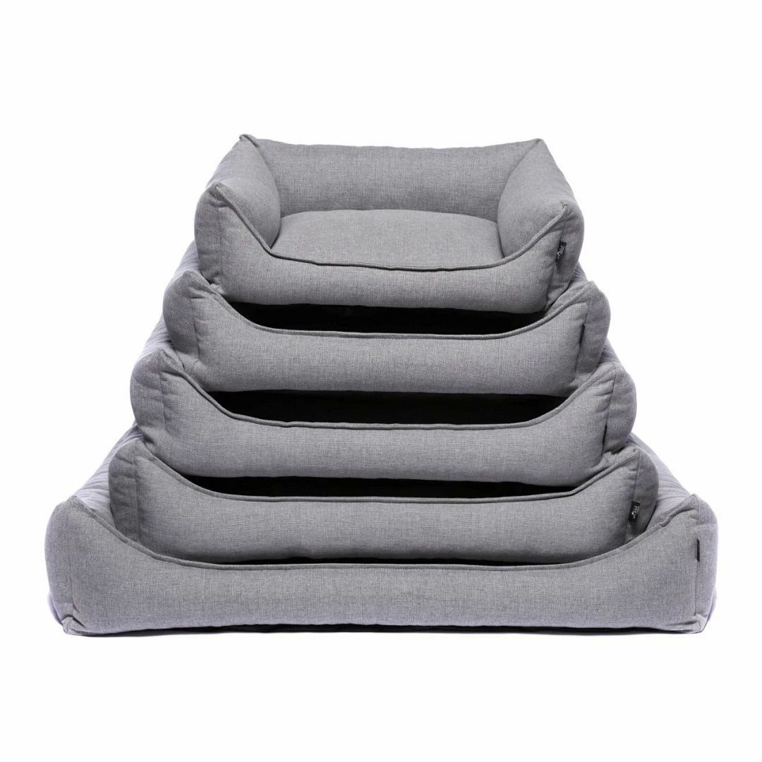 SnObbs Hondenmand Kingston Light Grey 1 SnObbs Hondenmand Kingston Light Grey