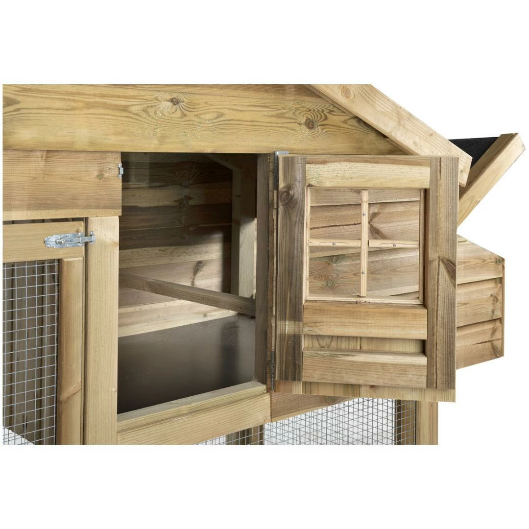 Voldux Kippen- Of Konijnenhok Romy Rechts 2 Voldux Kippen- Of Konijnenhok Romy Rechts - Afbeelding 2