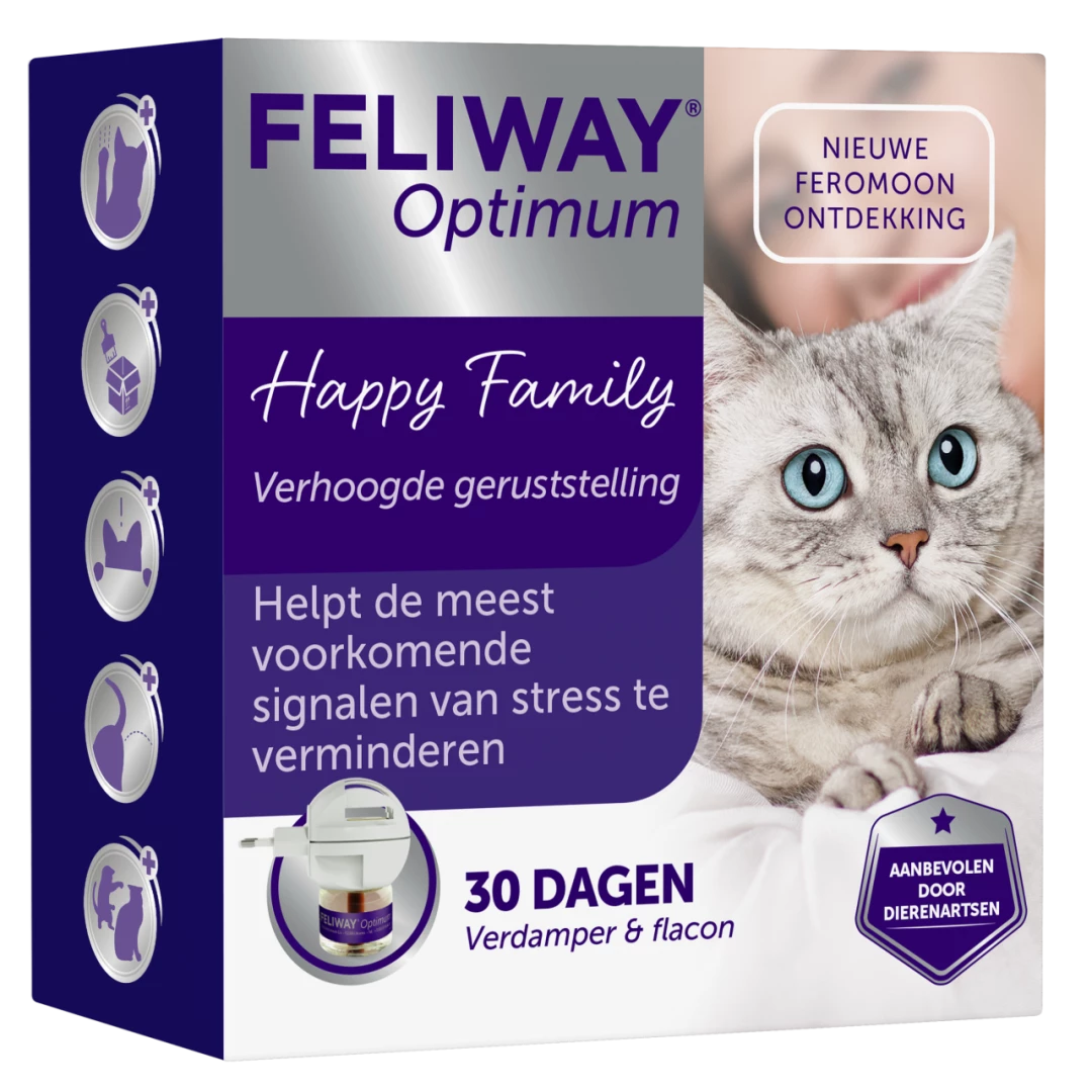 Feliway Optimum Diffuser + Refill 48 Ml 2 Feliway Optimum Diffuser + Refill 48 Ml - Afbeelding 2