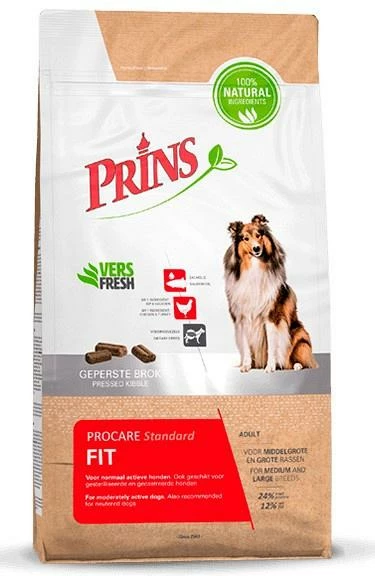 Prins Hondenvoer ProCare Standard Fit 20 Kg 1 Prins Hondenvoer ProCare Standard Fit 20 Kg