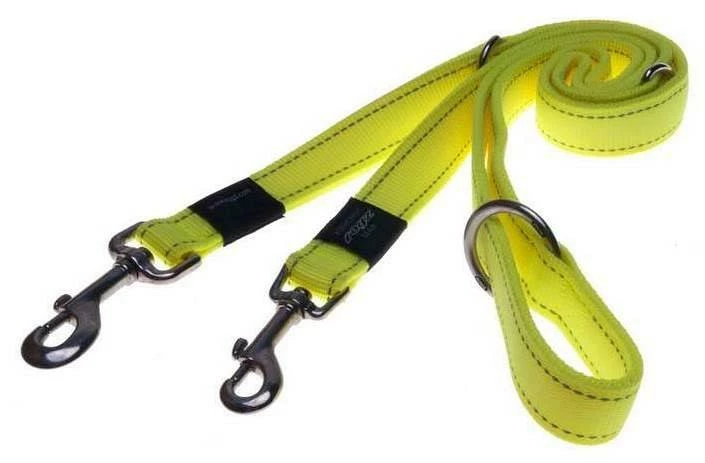 Rogz Beltz Utility Hondenlijn Multi Yellow 2 Rogz Beltz Utility Hondenlijn Multi Yellow - Afbeelding 2