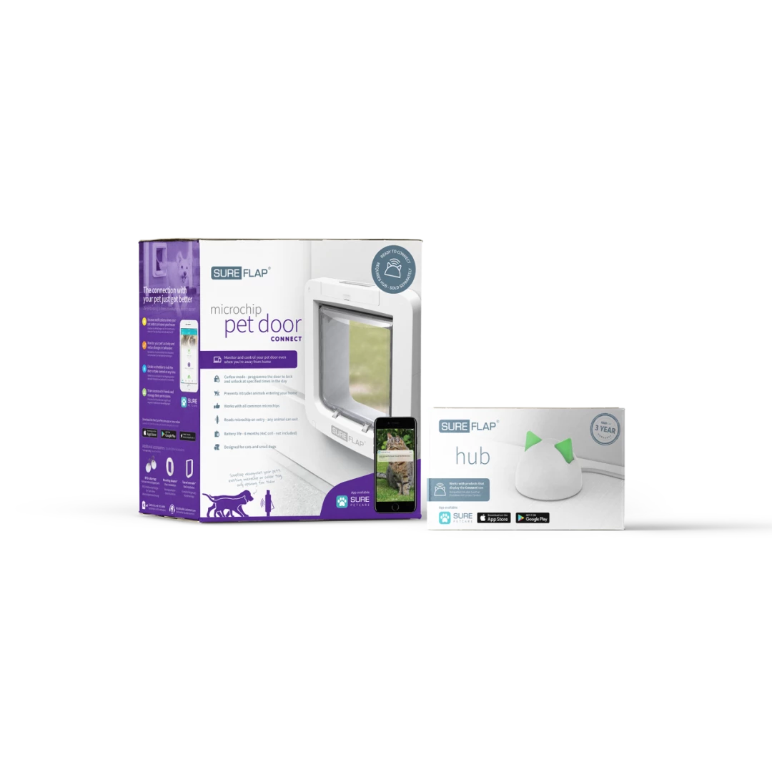 Sureflap Huisdierluik Connect Wit 2 Sureflap Huisdierluik Connect Wit - Afbeelding 2