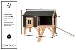 Voldux Kippen- Of Konijnenhok David -Exporteren AvoDierenRuiter winkel Voldux Kippenhok David 8720569162101 7