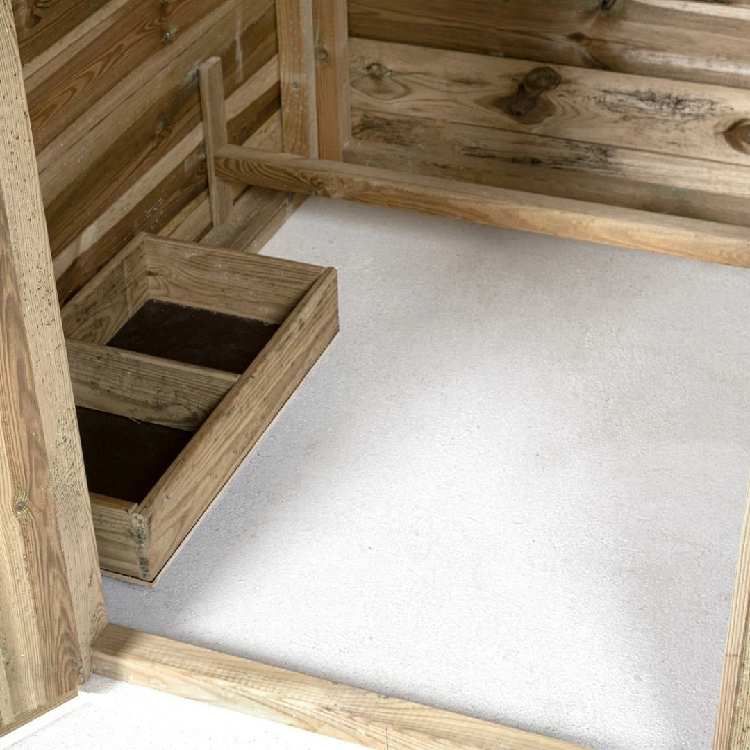 Voldux Kippen- Of Konijnenhok Hooiberg Eline XL 2 Voldux Kippen- Of Konijnenhok Hooiberg Eline XL - Afbeelding 2