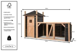 Voldux Kippen- Of Konijnenhok Hooiberg Gijs -Exporteren AvoDierenRuiter winkel Voldux Kippenhok Hooiberg Gijs 8720569162262 5