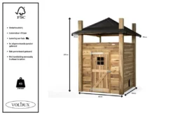 Voldux Kippen- Of Konijnenhok Hooiberg Loes -Exporteren AvoDierenRuiter winkel Voldux Kippenhok Hooiberg Loes 8720569162354 5