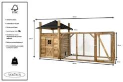 Voldux Kippen- Of Konijnenhok Hooiberg Loes XL 6 Voldux Kippen- Of Konijnenhok Hooiberg Loes XL -Exporteren AvoDierenRuiter winkel Voldux Kippenhok Hooiberg Loes XL 8720569162361 5