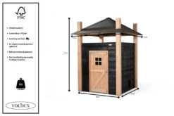 Voldux Kippen- Of Konijnenhok Hooiberg Niek -Exporteren AvoDierenRuiter winkel Voldux Kippenhok Hooiberg Niek 8720569162378 7