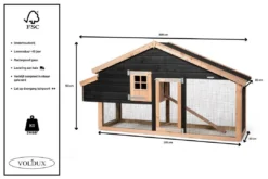 Voldux Kippen- Of Konijnenhok Remco Links 7 Voldux Kippen- Of Konijnenhok Remco Links -Exporteren AvoDierenRuiter winkel Voldux Kippenhok Remco Links 8720569162118 8