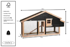 Voldux Kippen- Of Konijnenhok Remco Rechts 7 Voldux Kippen- Of Konijnenhok Remco Rechts -Exporteren AvoDierenRuiter winkel Voldux Kippenhok Remco Rechts 8720569162125 8
