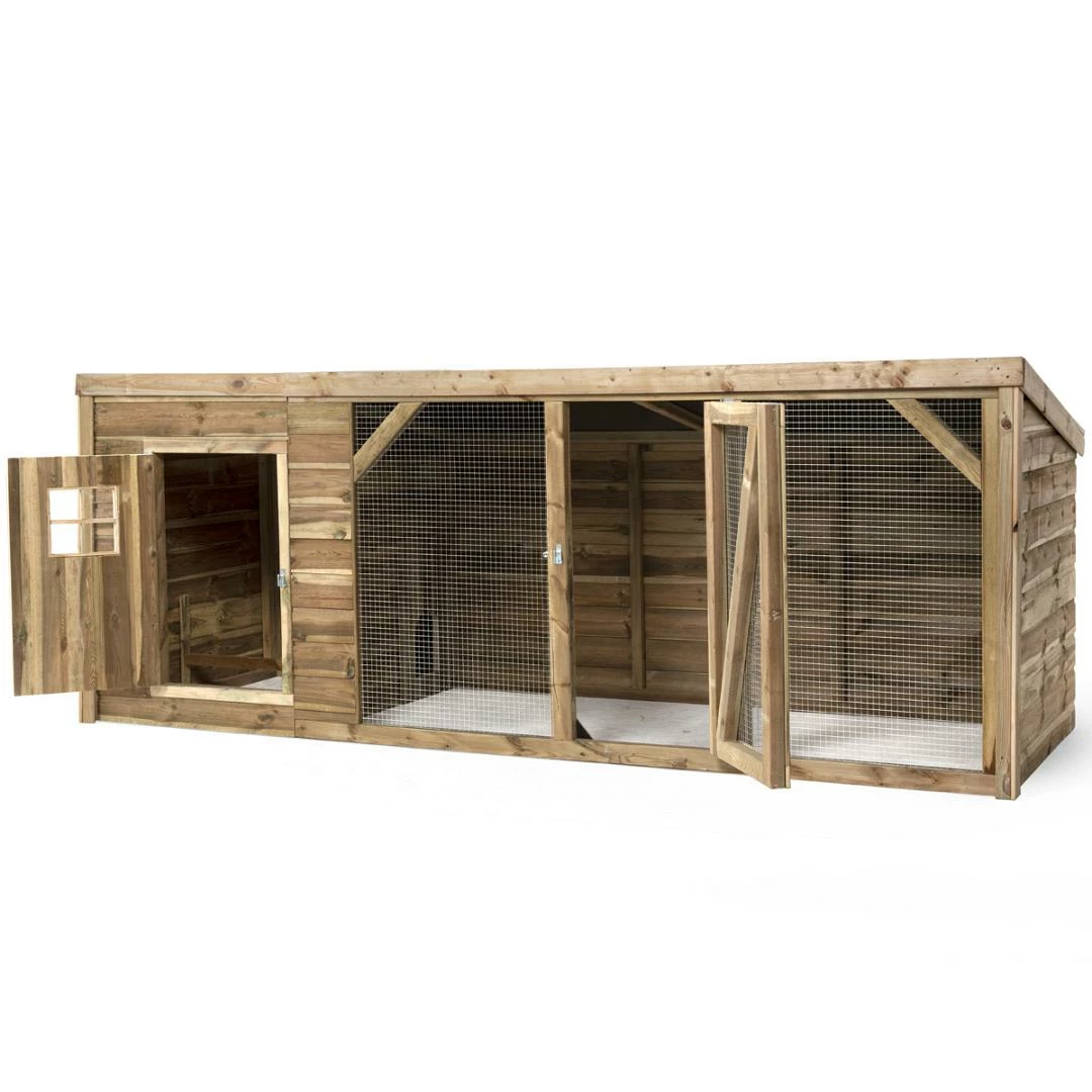 Voldux Kippen- Of Konijnenhok Brit XL 2 Voldux Kippen- Of Konijnenhok Brit XL - Afbeelding 2