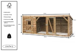 Voldux Kippen- Of Konijnenhok Brit XL 7 Voldux Kippen- Of Konijnenhok Brit XL -Exporteren AvoDierenRuiter winkel Voldux Kippenren Brit XL 8720569162309 5