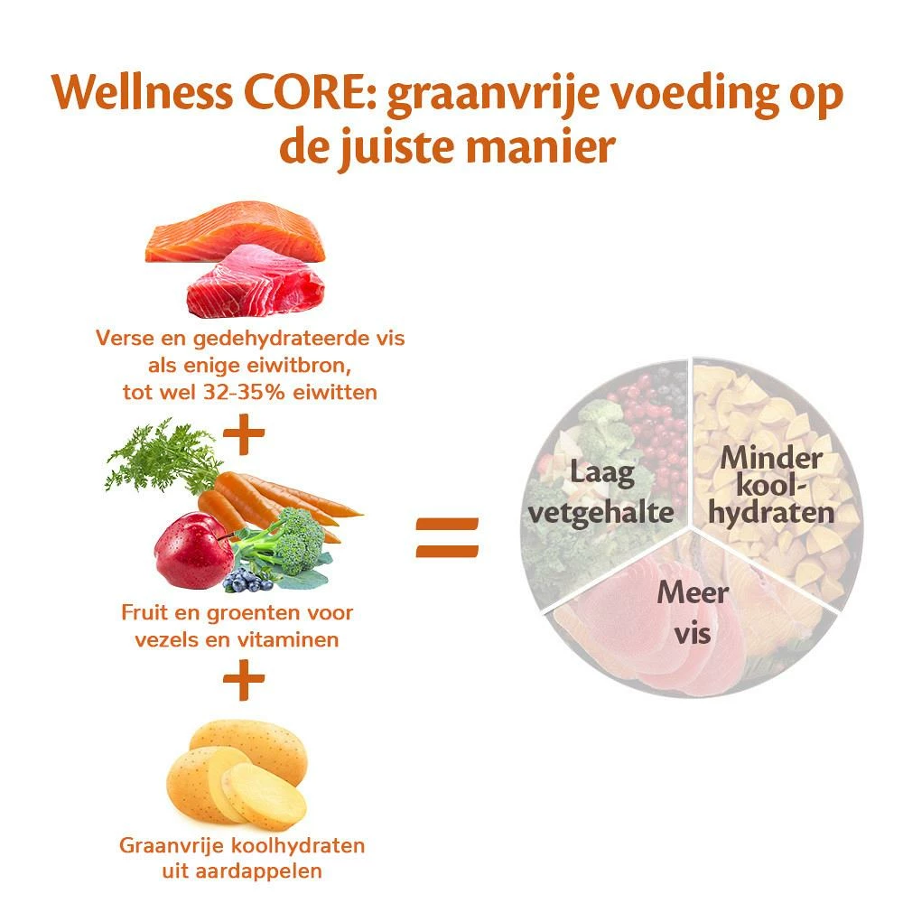 Wellness CORE Hondenvoer Ocean 10 + 2 Kg 3 Wellness CORE Hondenvoer Ocean 10 + 2 Kg - Afbeelding 3
