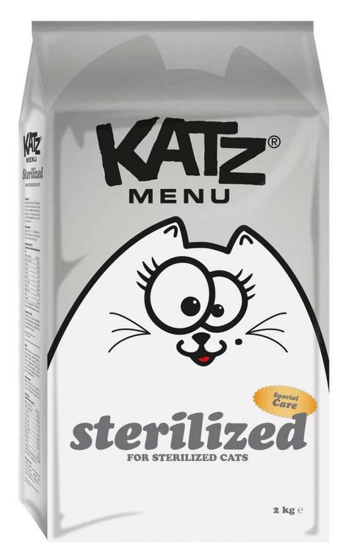 Katz Menu Kattenvoer Sterilized 2 Kg 1 Katz Menu Kattenvoer Sterilized 2 Kg
