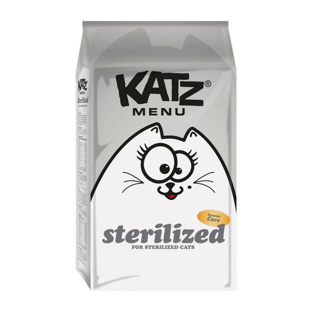Katz Menu Kattenvoer Sterilized 7,5 Kg 1 Katz Menu Kattenvoer Sterilized 7,5 Kg