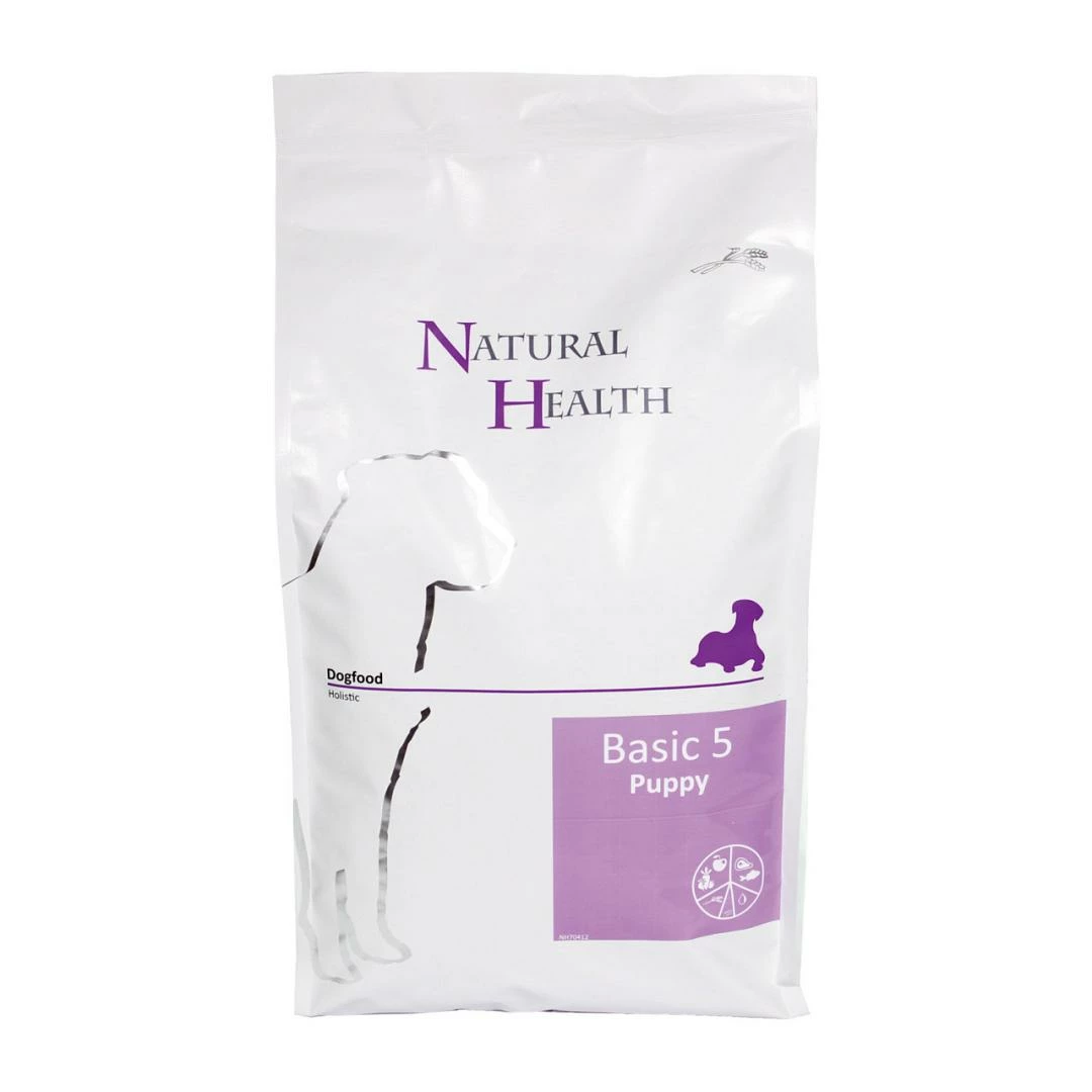 Natural Health Hondenvoer Basic 5 Puppy 7,5 Kg 1 Natural Health Hondenvoer Basic 5 Puppy 7,5 Kg