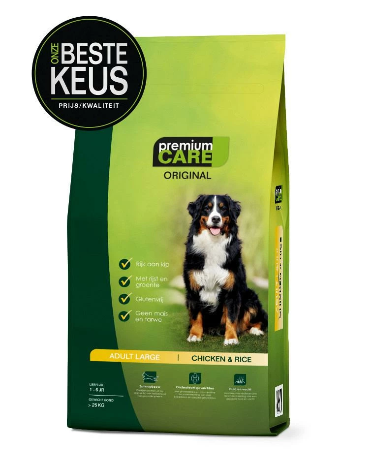 Premium Care Original Adult Large Chicken & Rice 12 Kg 1 Premium Care Original Adult Large Chicken & Rice 12 Kg