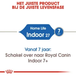 Royal Canin Kattenvoer Indoor 27 4 Kg 7 Royal Canin Kattenvoer Indoor 27 4 Kg -Exporteren AvoDierenRuiter winkel royal canin indoor 27 volwassen kat binnenkatten hero image 9