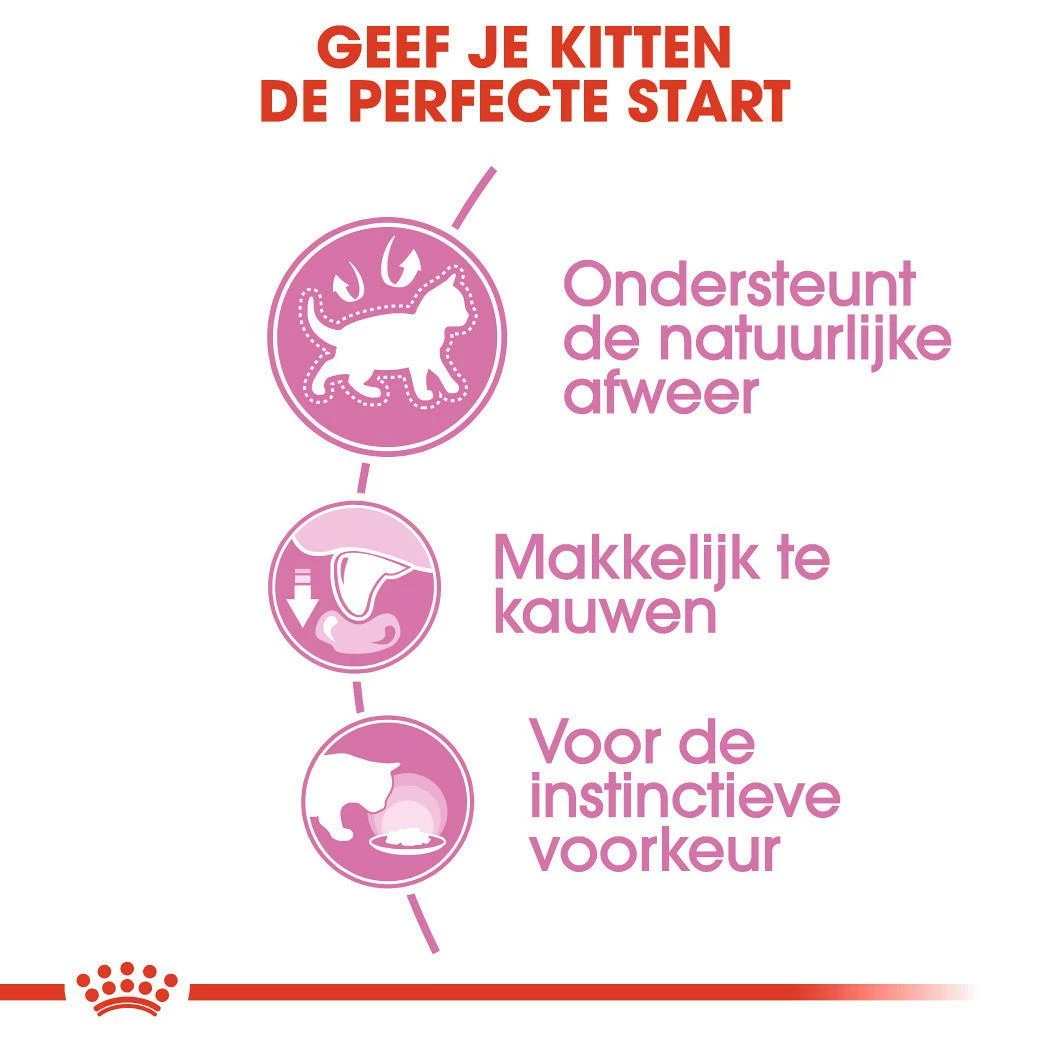 Royal Canin Kattenvoer Kitten In Jelly 12 X 85 Gr 4 Royal Canin Kattenvoer Kitten In Jelly 12 X 85 Gr - Afbeelding 4