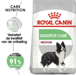 Royal Canin Hondenvoer Digestive Care Medium 12 Kg -Exporteren AvoDierenRuiter winkel royal canin medium digestive care volwassen hond ondersteuning spijsvertering hero packshot 1