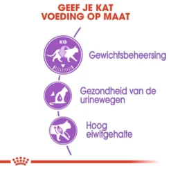 Royal Canin Kattenvoer Sterilised 37 2 Kg -Exporteren AvoDierenRuiter winkel royal canin sterilised 37 volwassen kat castratie sterilisatie hero usp 2
