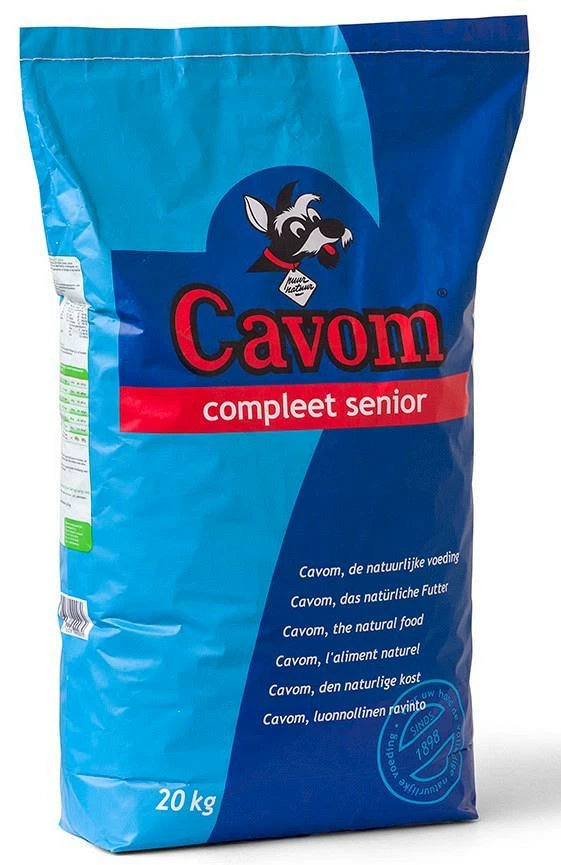 Cavom Hondenvoer Compleet Senior 20 Kg 1 Cavom Hondenvoer Compleet Senior 20 Kg